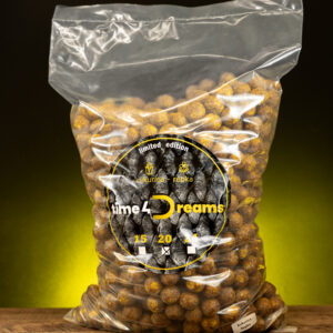 Kŕmne Boilies time4Dreams kukurica repka 5kg